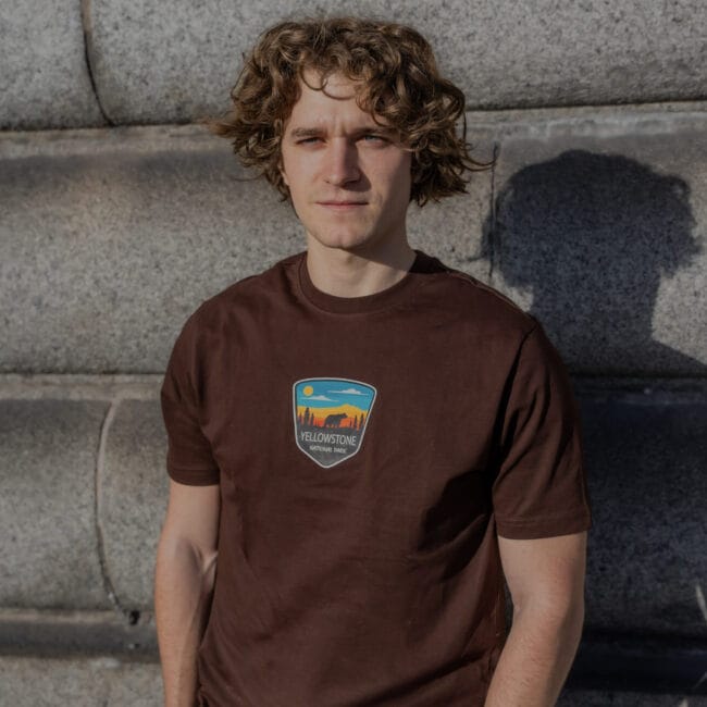 Yellowstone National Park Badge Tee