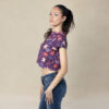 California Leaf Camo Crop Top