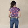 California Leaf Camo Crop Top