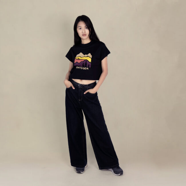 Outsider Mountain Crop Top