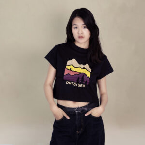 Outsider Mountain Crop Top