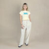 Stay Wild Splash Crop Top