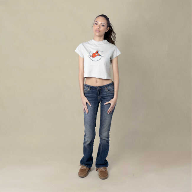Red Reaper Crop Top