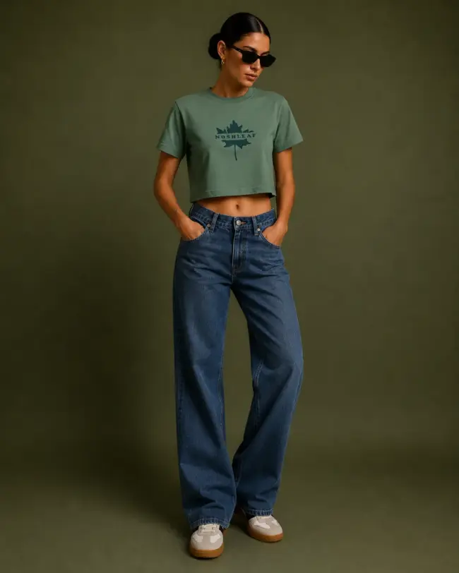 Noshleaf Classic Crop Top