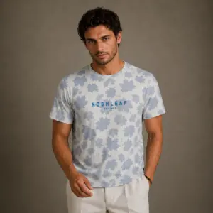 Noshleaf French Leaf Pattern Tee