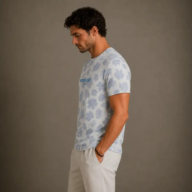 Noshleaf French Leaf Pattern Tee