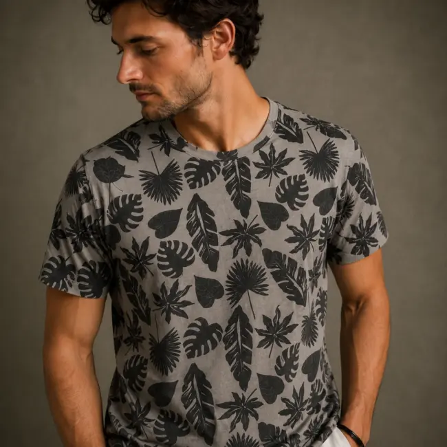 Tropical Leaf Tee